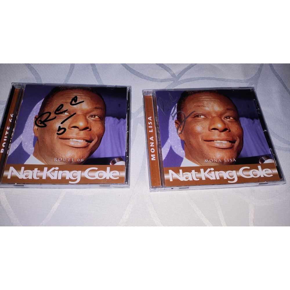 Nat King Cole 2 CD's Route 66 & Mona Lisa